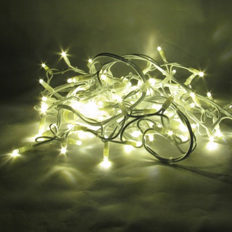 Гирлянда светодиодная уличная «Нить» 100 Led холодно-белый 10 м