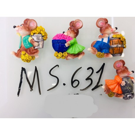 Магнит керамический мышка 2020 № 631