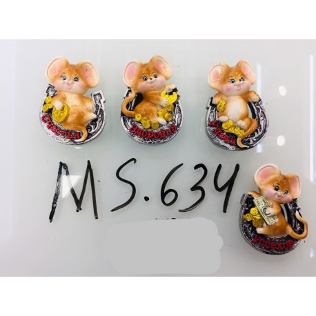 Магнит керамический мышка 2020 №635