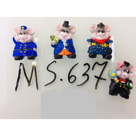 Магнит керамический мышка 2020 637