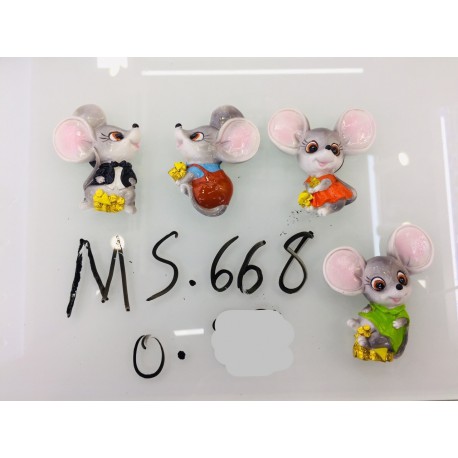 Магнит керамический мышка 2020 № 668