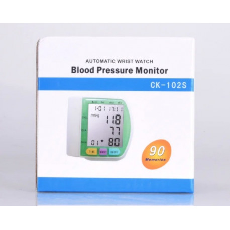 Танометр автоматический на запястье Blood Pressure Monitor СК-102S / ART-0047 (100шт)