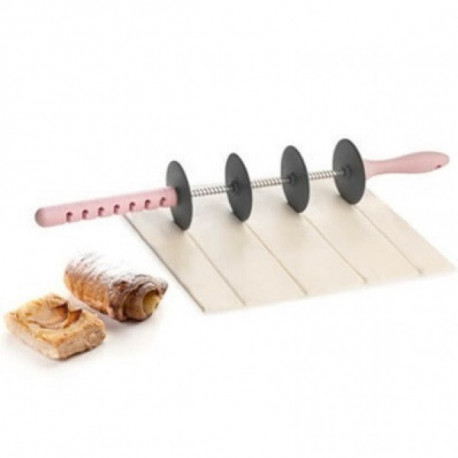 Скалка для нарезки теста. качалка для слоеного Sweet Croissant Cutter круассан