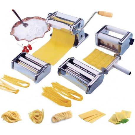 Лапшерезка ручная большая Costway Pasta тестораскатка (6)