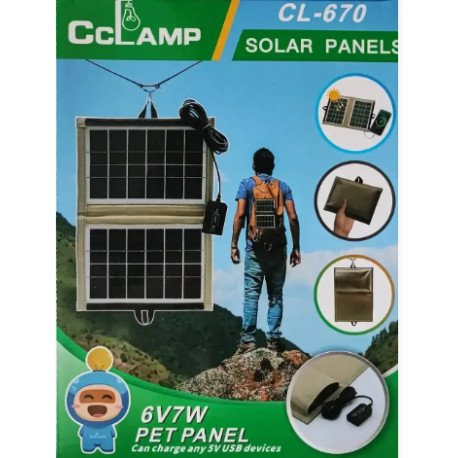 Зарядное устройство на солнечной батарее CCLAMP CL-670
