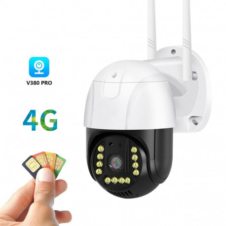 Наружная камера видеонаблюдения 4G C15X-Н-4G V380 Pro 1080p Cloud 4x Zoom Ip66 Программа - v380 pro (30)