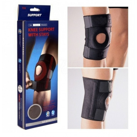 Защитный наколенник, фиксатор колена Knee Support With Stays | стабилизатор для коленной чашечки Knee support
