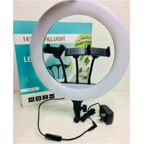Кольцевая Led лампа 3 вида свечения CXB 360 36cm