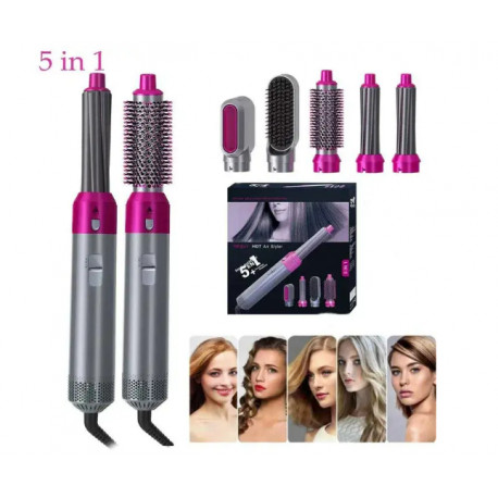 Фен мультистайлер 10в1 Hot AIR Styler Стайлер для укладки волос и придания объема (20)