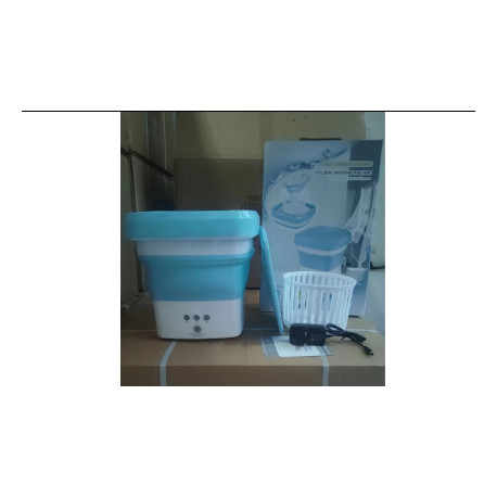 "Портативня стиральная машинка Folding washing machine (10)"