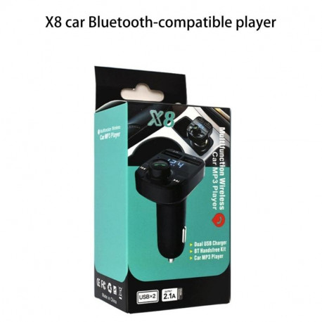 Автомобильный FM модулятор Multifunction Wireless Car MP3 Player X8