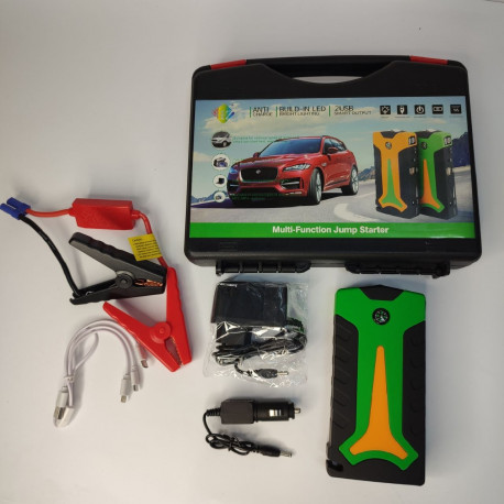 Пускозарядное устройство для аккумулятора и зарядки JUMP STARTER hz25 68000mAh 2V 2 режимов освещения