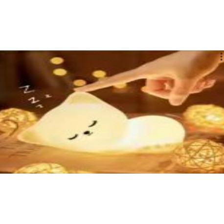 Оптом Силиконновый ночник детский Little Cat Silicone Light 7 RGB цветов