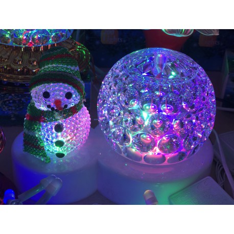 Новогодний Светильник с фигуркой Led Christmas Light RGB