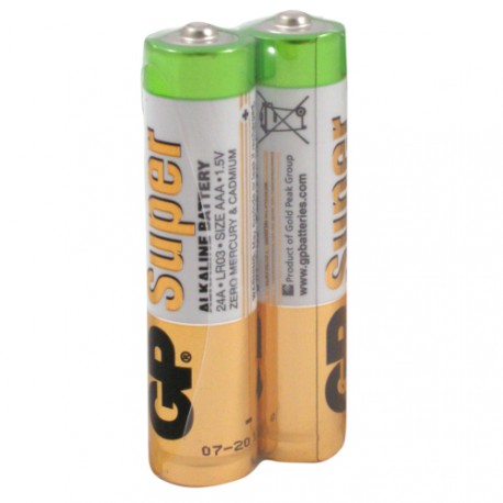 Батарейки GP Super Alkaline AAA LR03 15A 1.5V