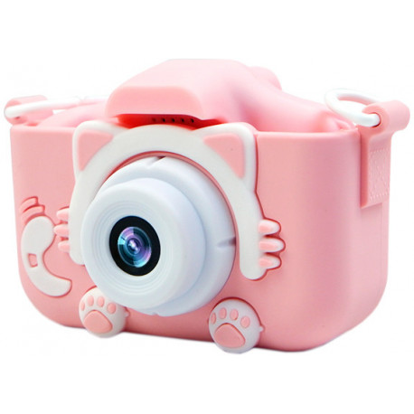 Детский цифровой фотоаппарат Smart kids Kitty Котик фотокамера с 2" экраном с встроенными играми