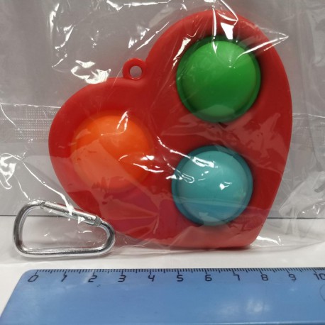 Новинка 2021.Сенсорная игрушка Simple Dimple.Брелок