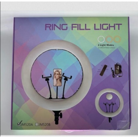 Кольцевая Лампа / RING LIGHT 21 (54см) 520A + MIRROR + BAG