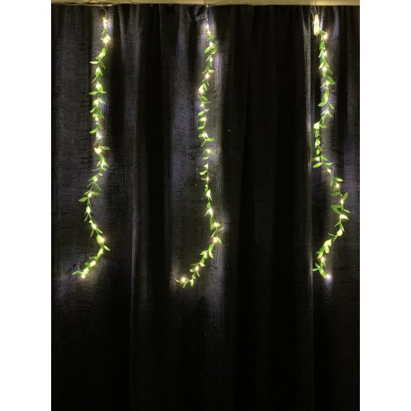 Штора листья (Роса) 3х1м мульти 200 LED