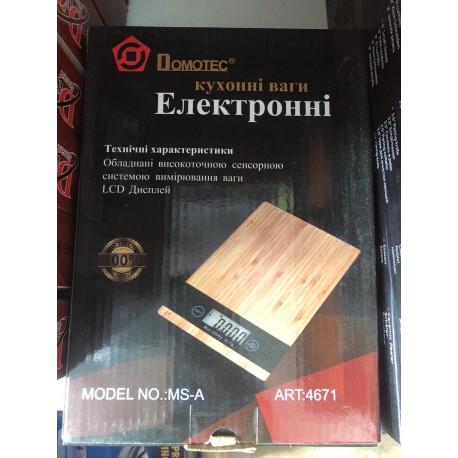 Электронные кухонные весы Domotek 4671
