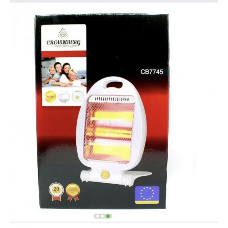 Кварцевый обогреватель Heater CB-7745 Crownberg Quartz -800Вт