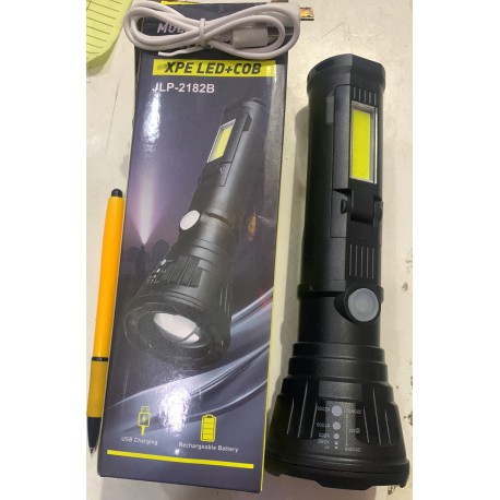 Многофункциональный фонарик ZOOM Flashlight XPE LED+12 SMD JLP2182A (YJ-4434)