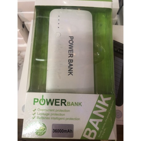 Повербанк Power Bank 36000 Mah 3 кабеля 3 в 1 USB