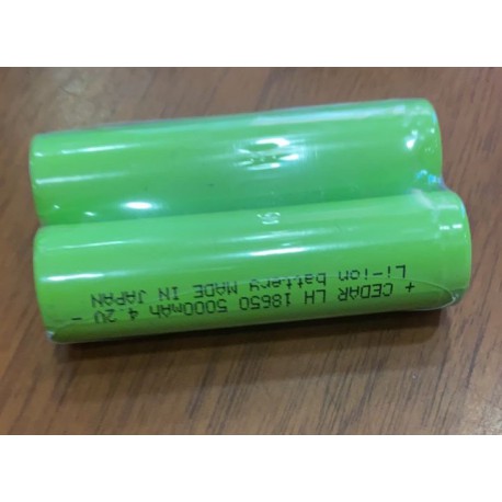 Акумулятор Cedar 18650 Li-ion, 5000 мАг, 4.20 V Акумуляторна літій-іонна батарея