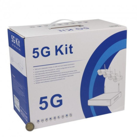 Набор камер видеонаблюдения 5G KIT WiFi 4CH