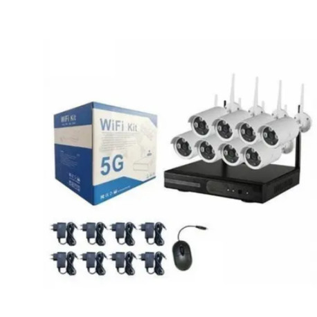 Набор камер видеонаблюдения 5G KIT WiFi 8CH