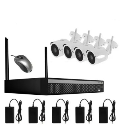 Набор камер видеонаблюдения на 4 камеры WIFI FULL KIT HD