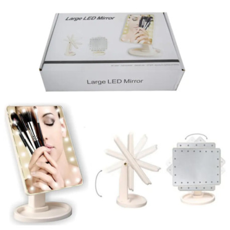 Зеркало 22 LED 202301-16 (Розовый) (36)