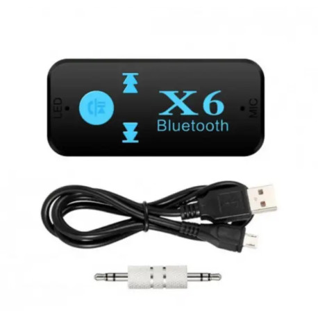 Автомобильный ресивер Bluetooth AUX BT-X6