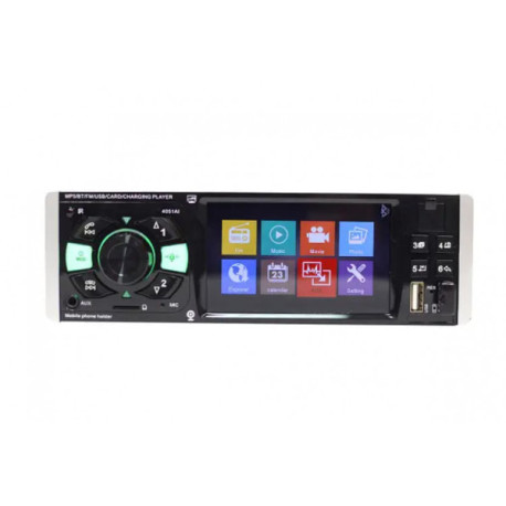 Автомагнитола 1DIN 4051 4.1 inch+ (Bluetooth) (20)