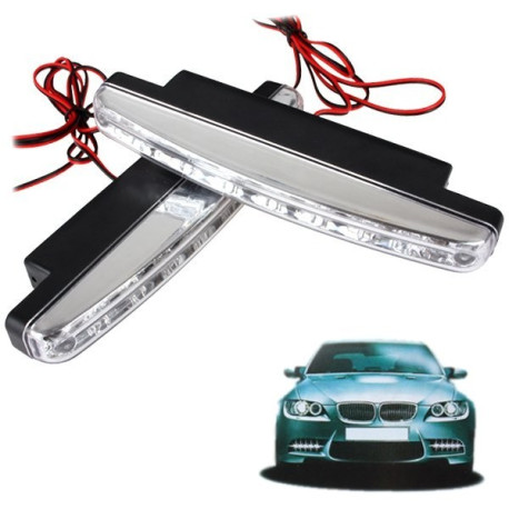 Дневные Ходовые Огни DRL 10LED диодов 0087-02