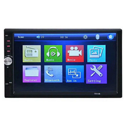 Автомагнитола 2Din сенсорная, Bluetooth 7012B (20)