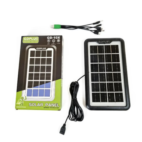 Портативная солнечная панель GDPLUS GD-10X с USB (60)
