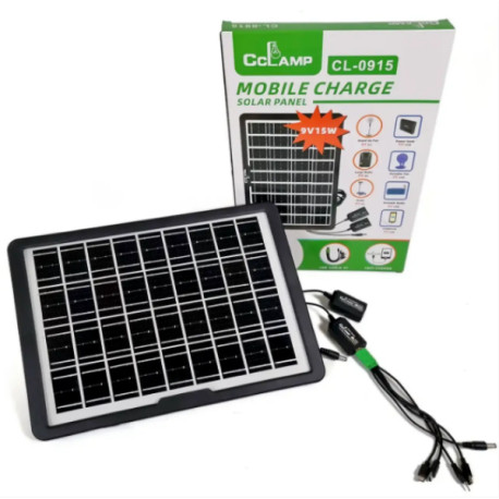 Портативная солнечная панель15W, CL-0915 (20)