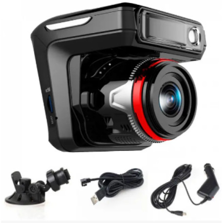 Видеорегистратор автомобильный DVR X7 GPS- радар-детектор (3 в1)