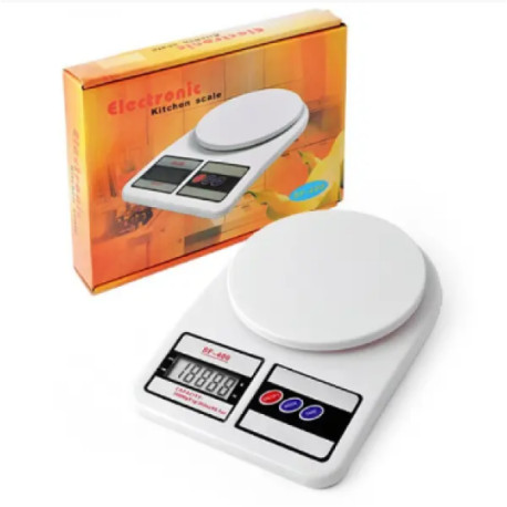 Весы кухонные ELECTRONIC KITCHEN SCALE SF400 10кг 306-12/LK2303-79 (40)