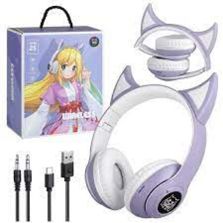 Наушники CAT STN-25 Bluetooth (Красный,Розовый,Синий,Сиреневый,Чёрный) (60)