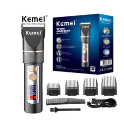 Машинка для стрижки волос с ЖК-дисплеем KEMEI KM-5073 (40)