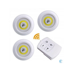 Комплект LED светильников с пультом и таймером LED light with Remote Control Set (3 светильника) 4159-10/LK202312-11 (80)