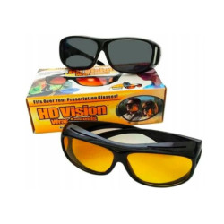 Антибликовые очки для водителя HD Vision 2 пары День + Ночь LK2303-28 (200)