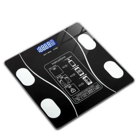 Напольные умные фитнес весы Bluetooth до 180 кг / Смарт весы с приложением LK202312-30 (20)