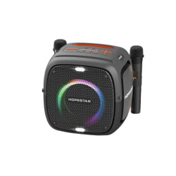 Колонка HOPESTAR PARTY ONE с подсветкой и двумя микрофонами (6)