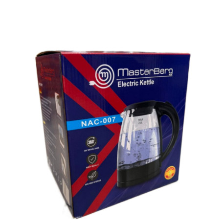 Чайник электрический стекляный Masterberg 2L NAC-007 (12)