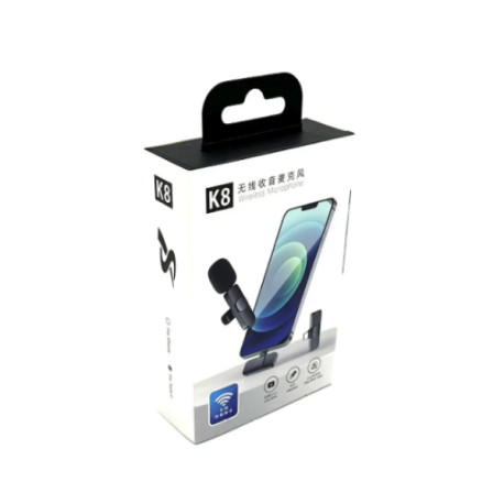 Петличный микрофон беспроводной для смартфонаType-C K8 (100)