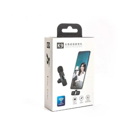 Петличный микрофон беспроводной для смартфона Type-C K9 (100)