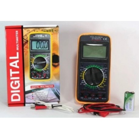 Цифровий мультиметр тестер Digital DT-9207A